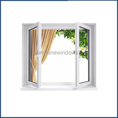 UPVC Thermal Insulation Double Glazed Casement Windows