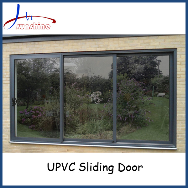 Black Screen Mesh UPVC Sliding Doors, Security Screen Door