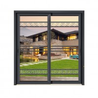 Aluminium Material Garden Entry Sliding Door Use German Brand Sliding Door Hardware